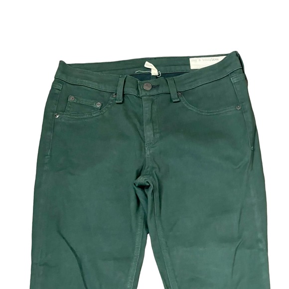 Rag & Bone Legging Jegging Jeans Size 27 Green Style W1503O163 Denim 27X31 - Picture 2 of 6